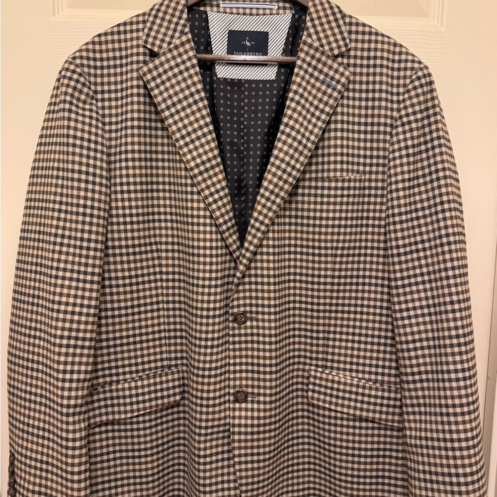 Tailorbyrd Brown Sport Coat Classic Design